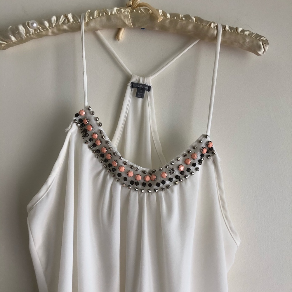 Charlotte Russe Women’s Sheer Top Size M - Picture 2 of 10